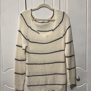 TOBI Sweater Beige/Black S/M  